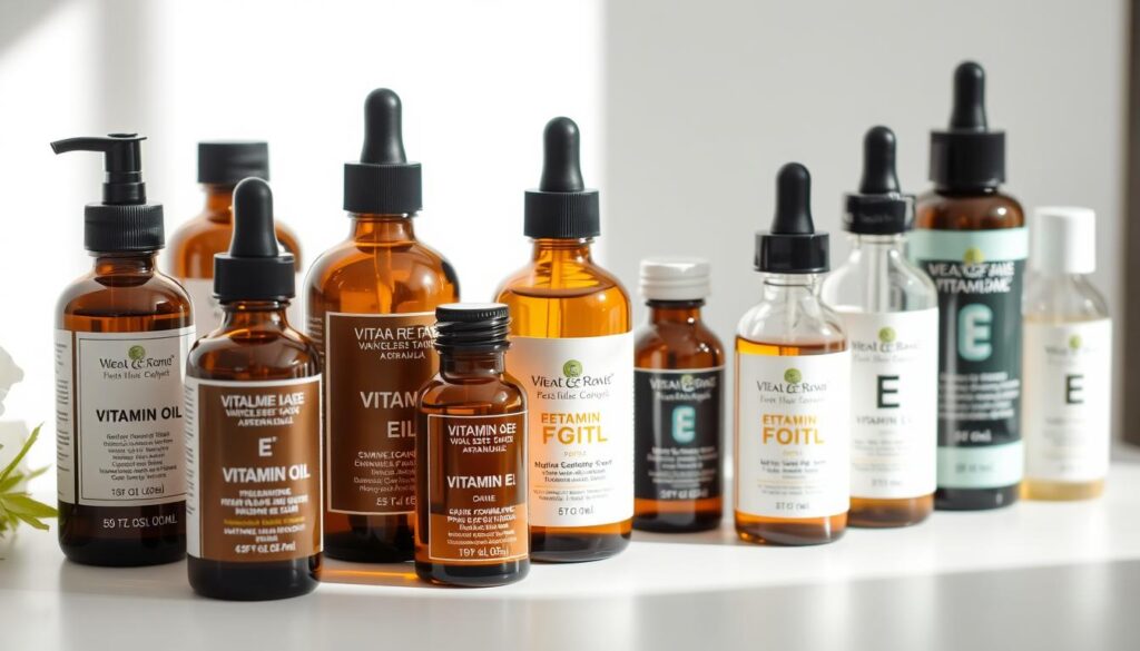Vitamin E oil for different skin types