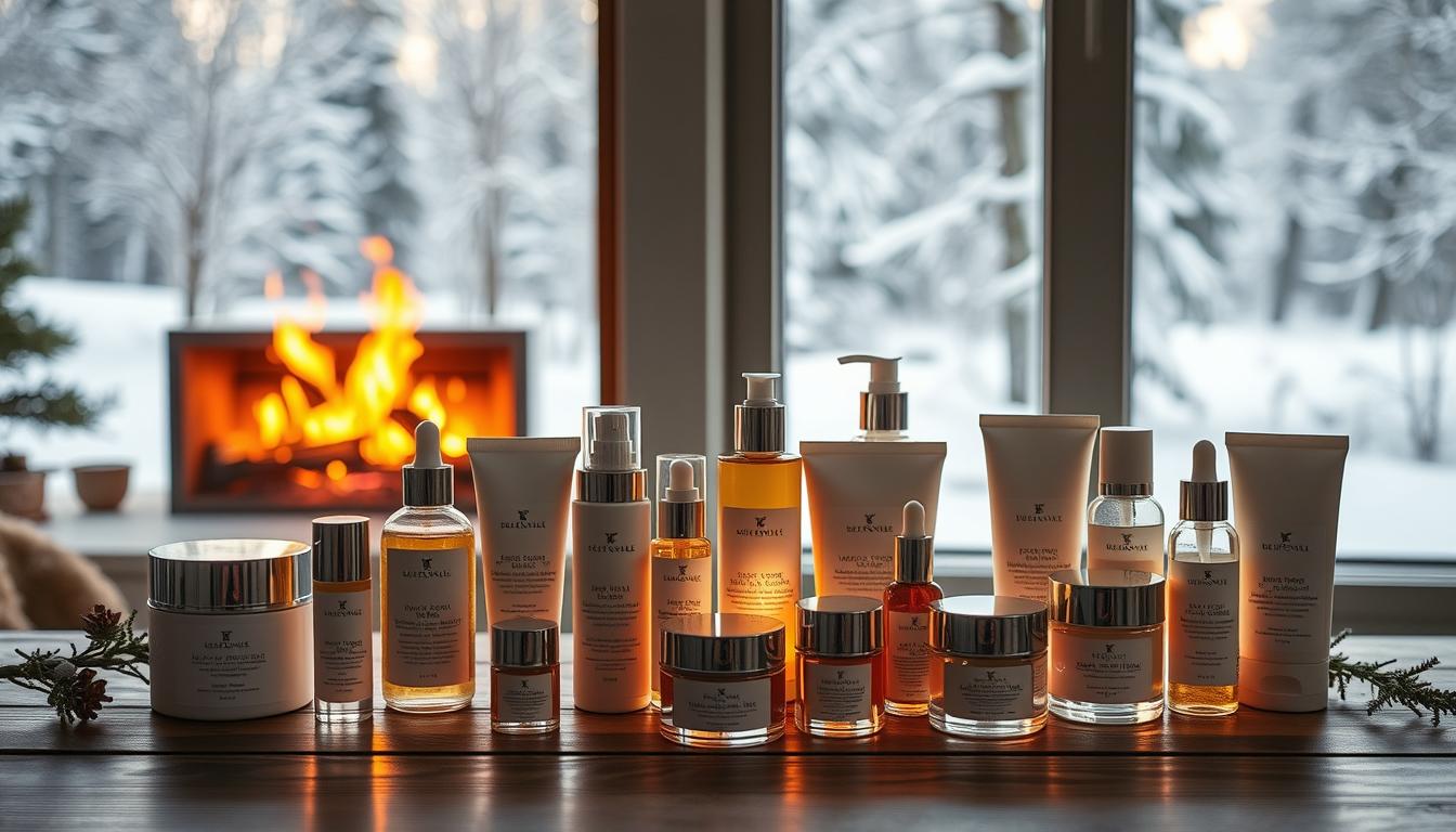 Winter routine for dry skin