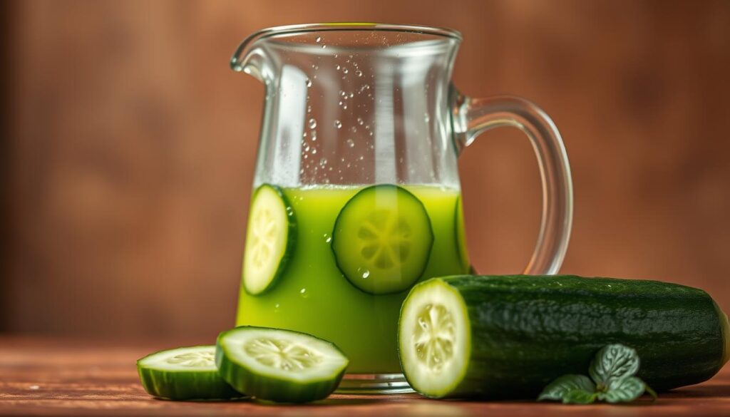 cucumber juice for glowing skin