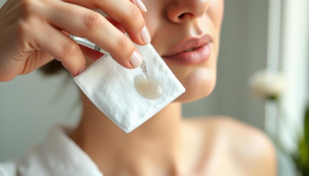 glycolic toner application timing