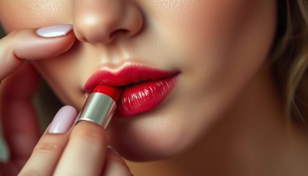 lip color touch-up techniques