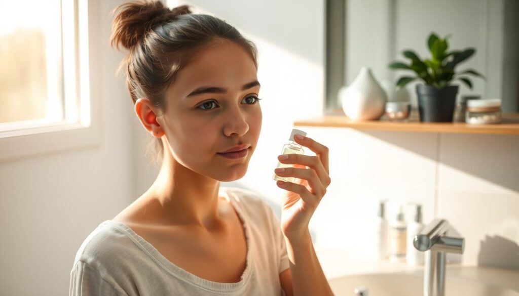 morning skincare routine for teens