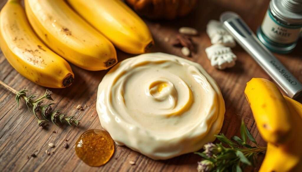 natural skincare banana mask