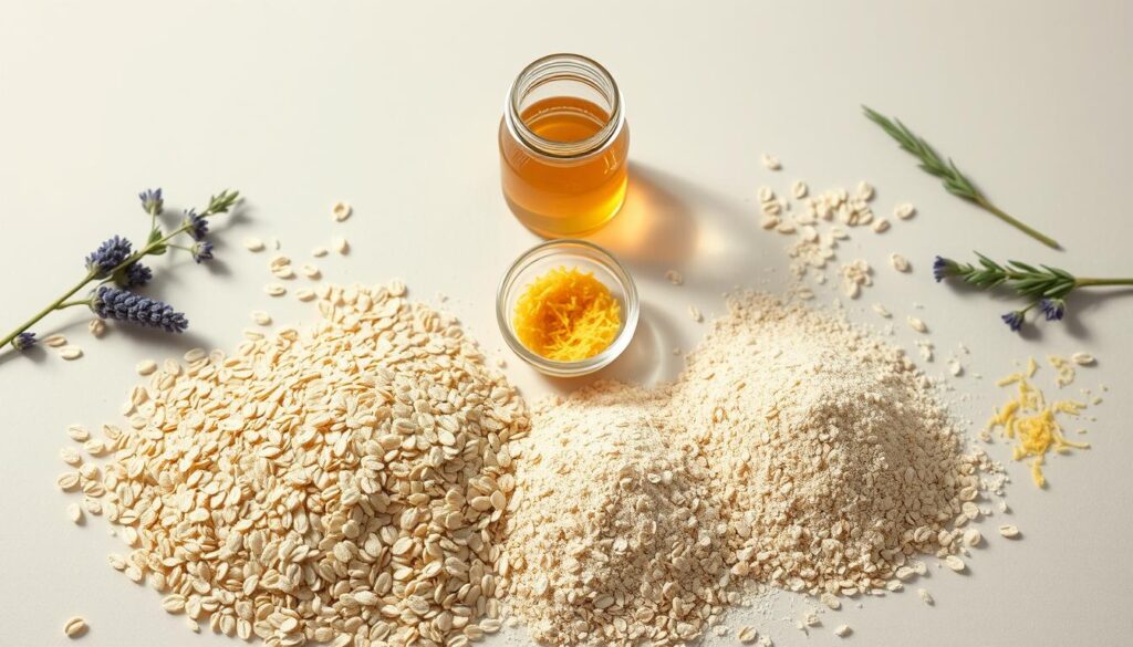 oatmeal face scrub ingredients