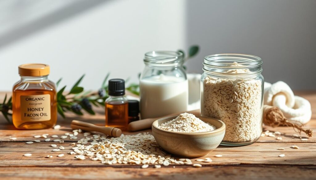 oatmeal face scrub ingredients