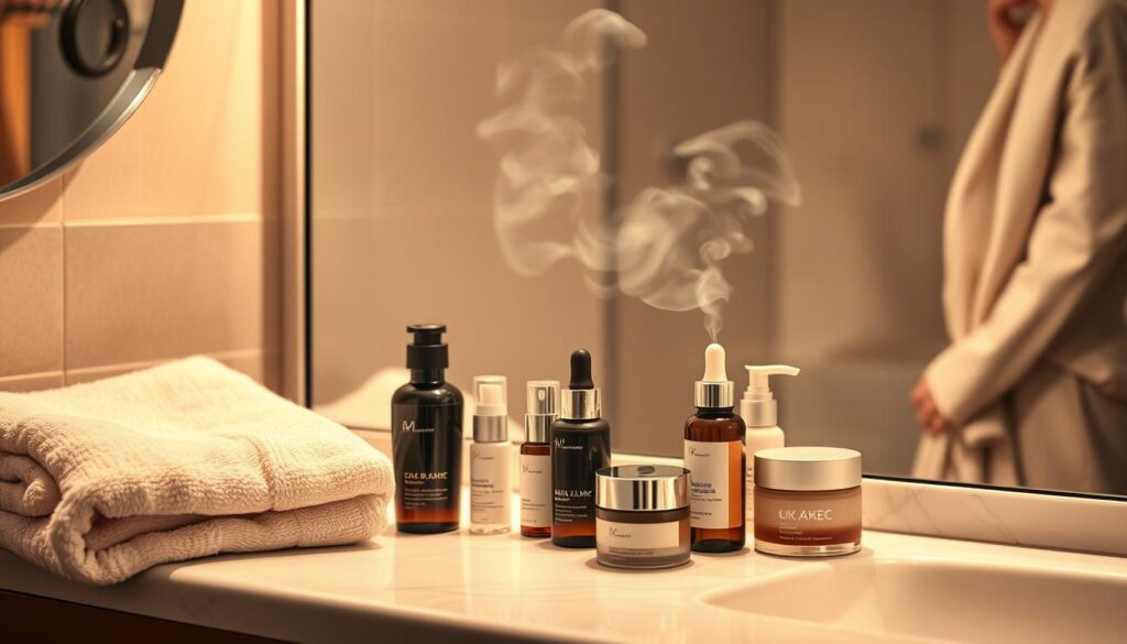 post-flight skin care