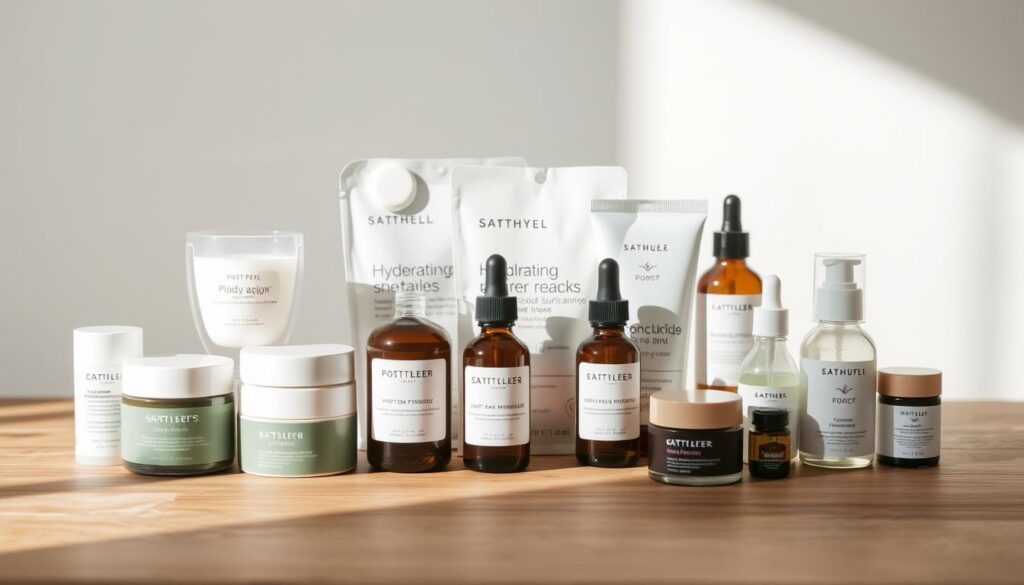 post-peel skincare products