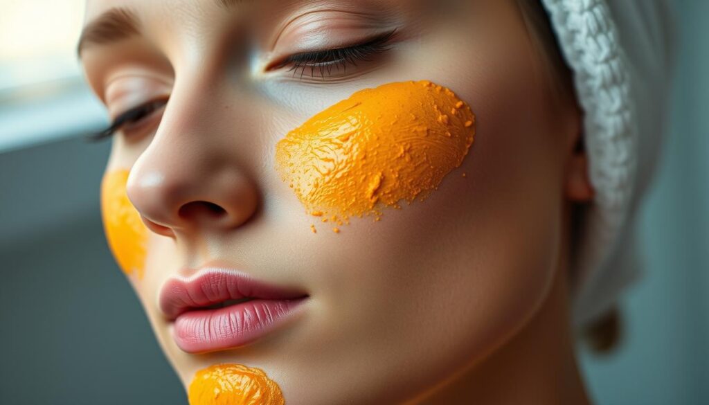 turmeric face mask for acne scars