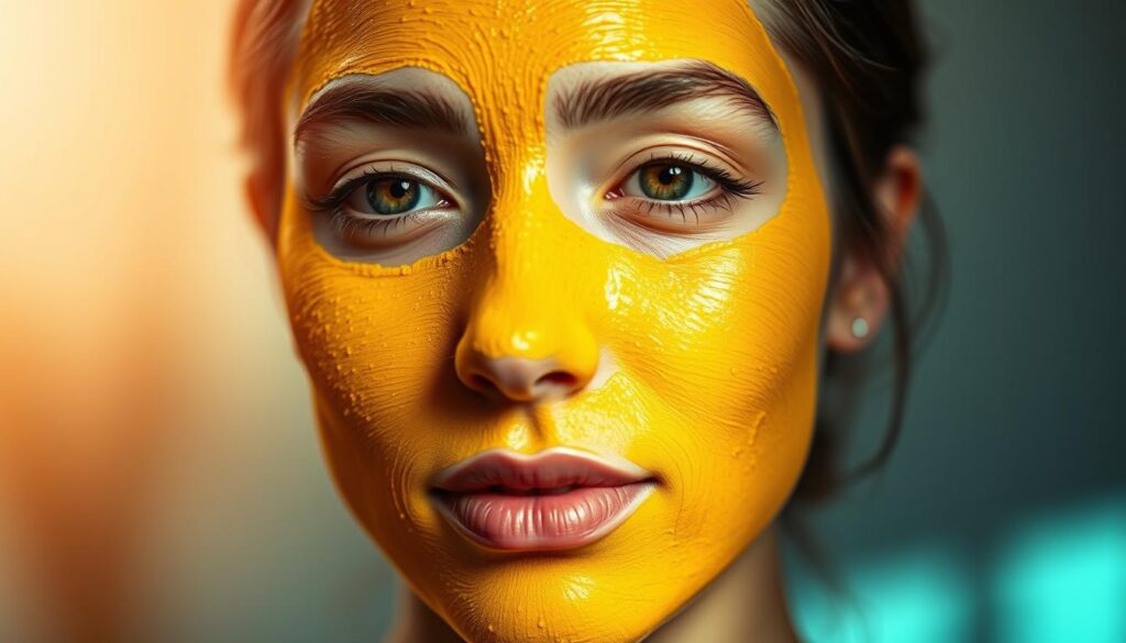 turmeric mask for acne scars