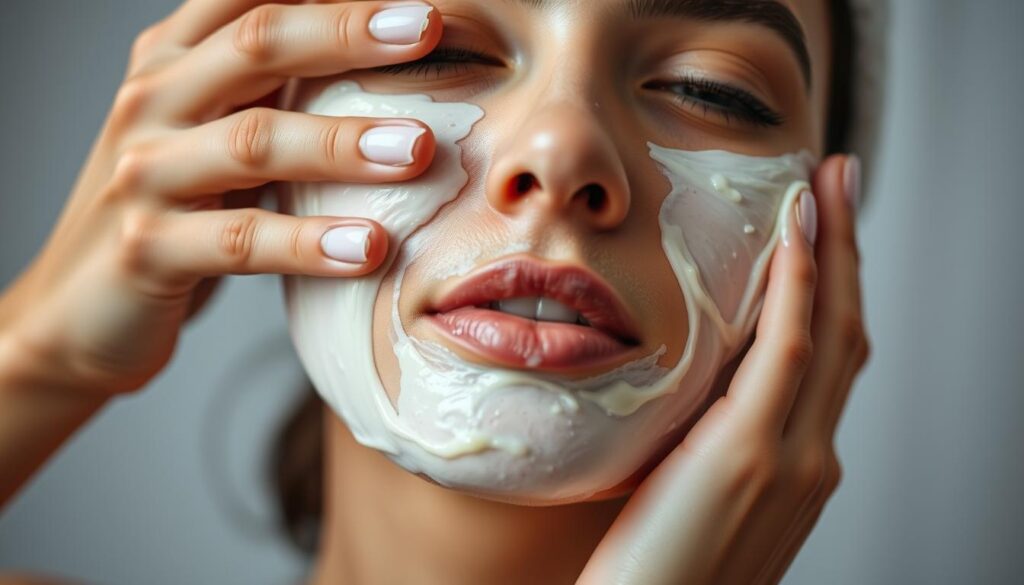 yogurt overnight mask application